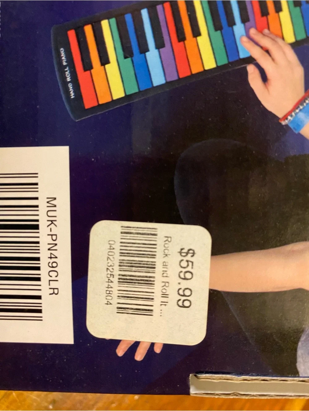 Rainbow Flexible Roll-Up Piano - Colorful Kids Keyboard